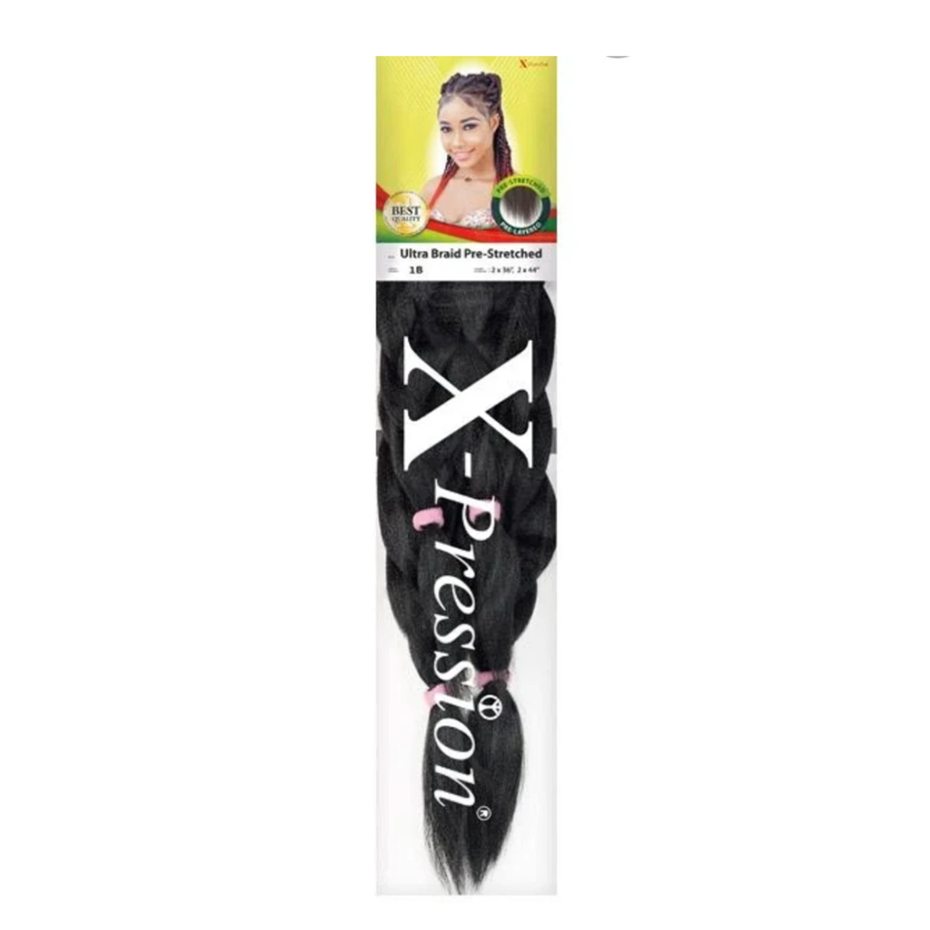 X-Pressions Lagos Pre-stretched Braiding Hair 42"